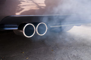 double exhaust pipe