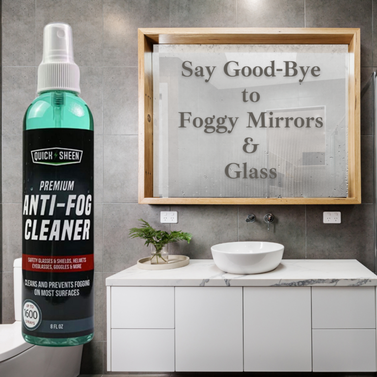 Foggy Bathroom Mirror